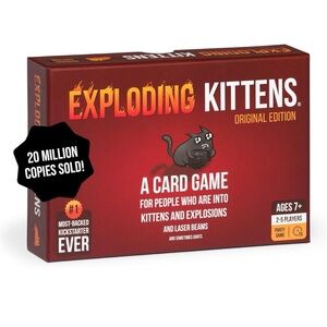 Exploding Kittens Original Edition Card Game - NWT